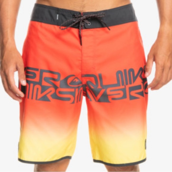 QUIKSILVER SIZE 38 Everyday Scallop 19" Boardshorts .Style EQYBS04678 color Mkz6 - Picture 8 of 12